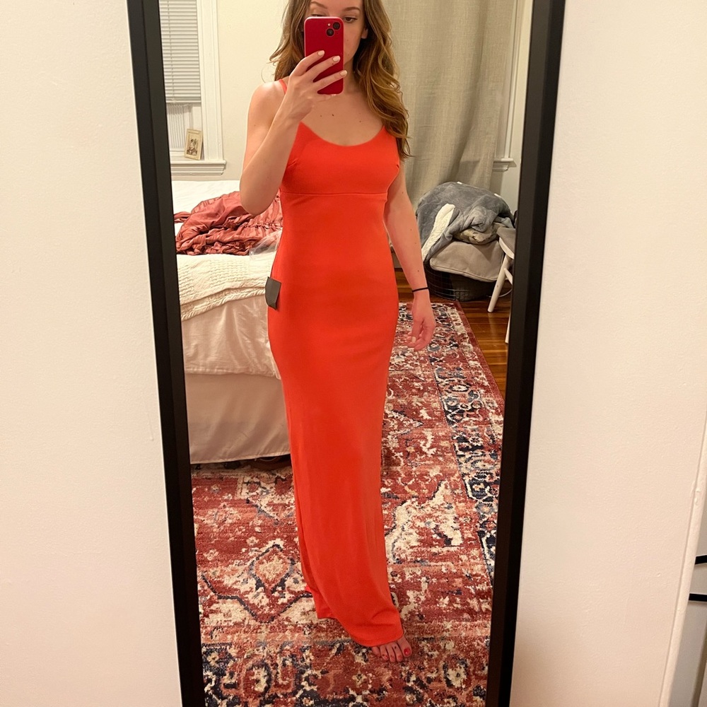 Coral Pink Sleeveless Maxi Dress Size Small LuLu’s